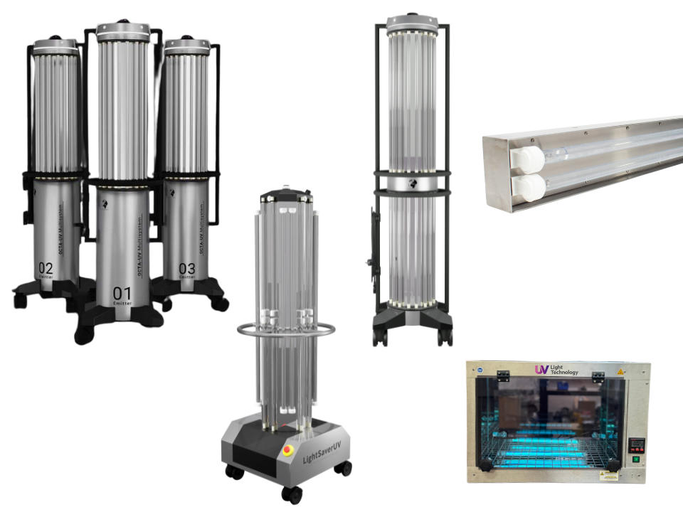 UVC Disinfection Range - UV Light Technology