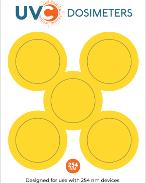 254nm Dots Dosimeter